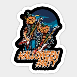 Halloween Design “Duo Gitarist” Sticker